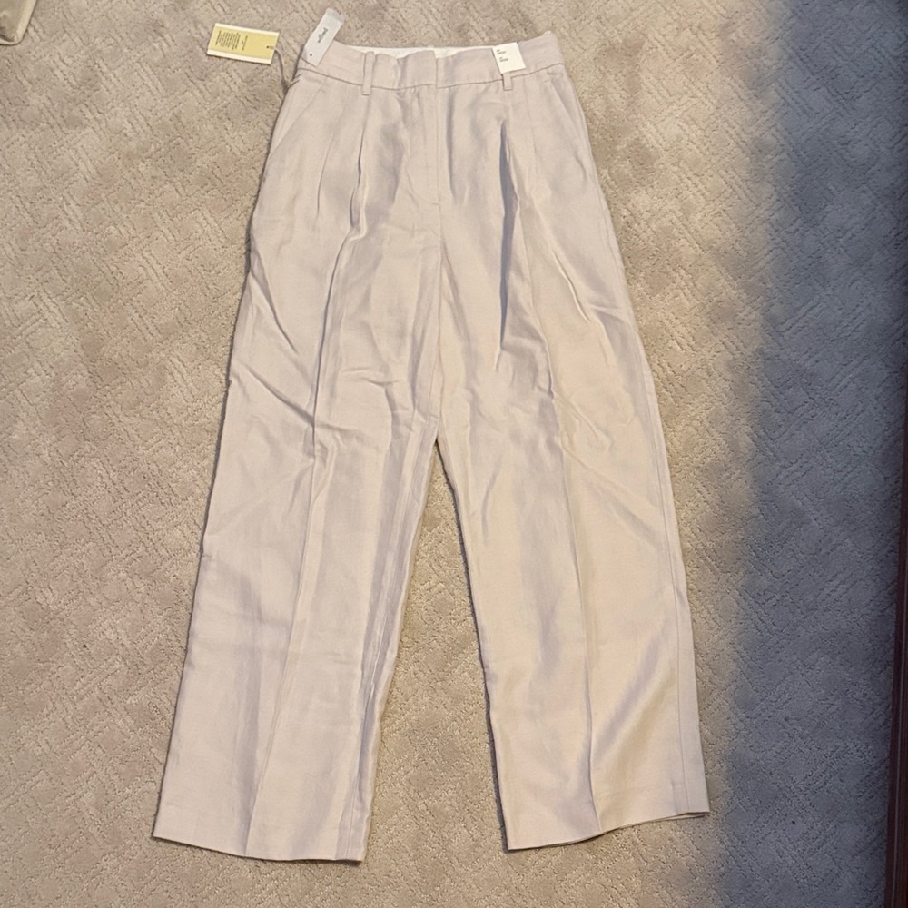 Wilfred Women's Light Cream Trousers